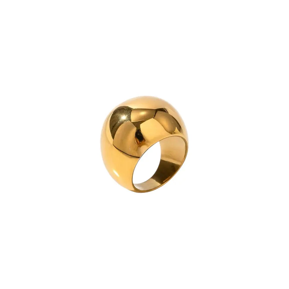 Bague Dôme Dorée MEYLICHARM JEWELRY