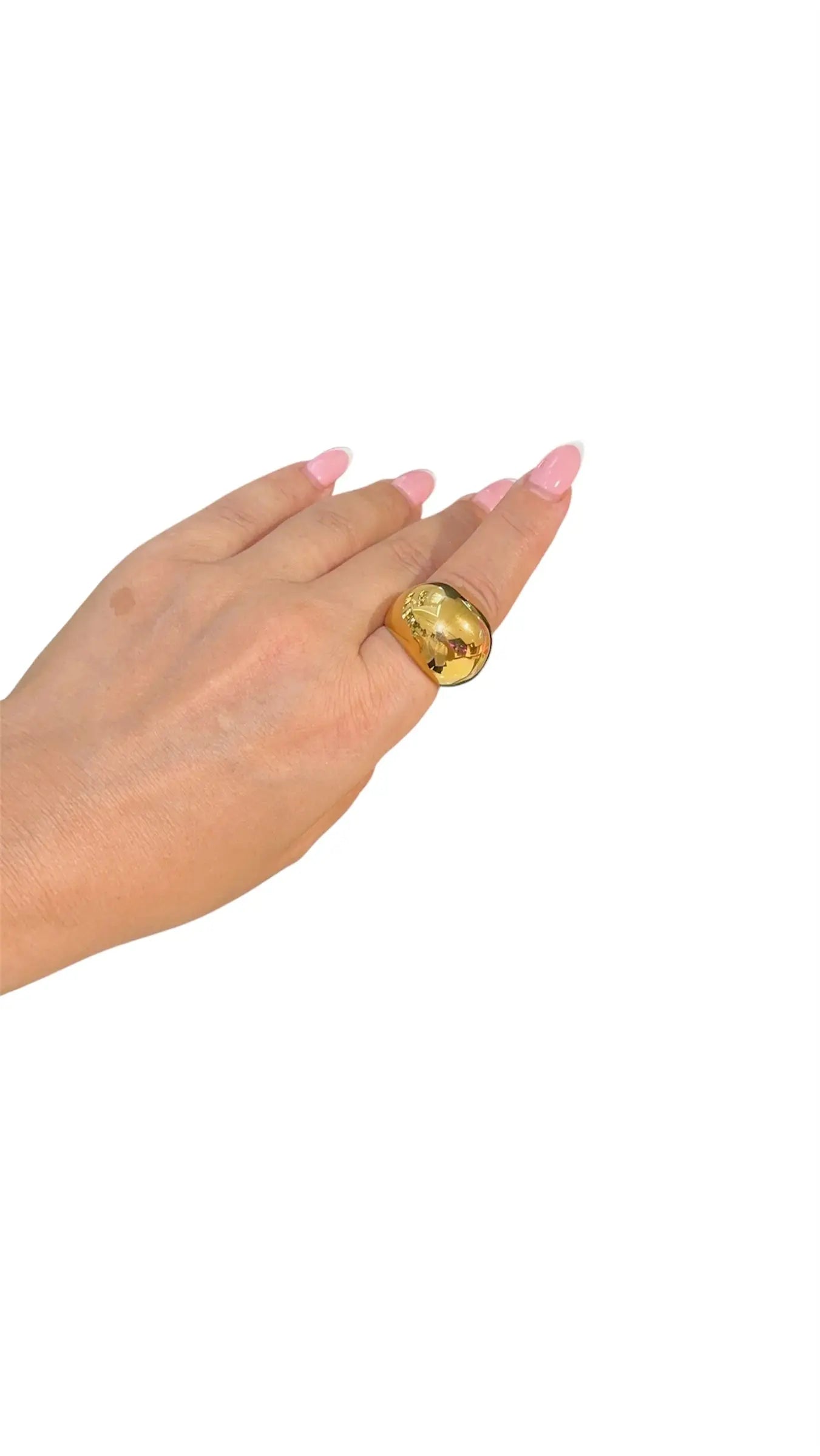 Bague Dôme Dorée MEYLICHARM JEWELRY