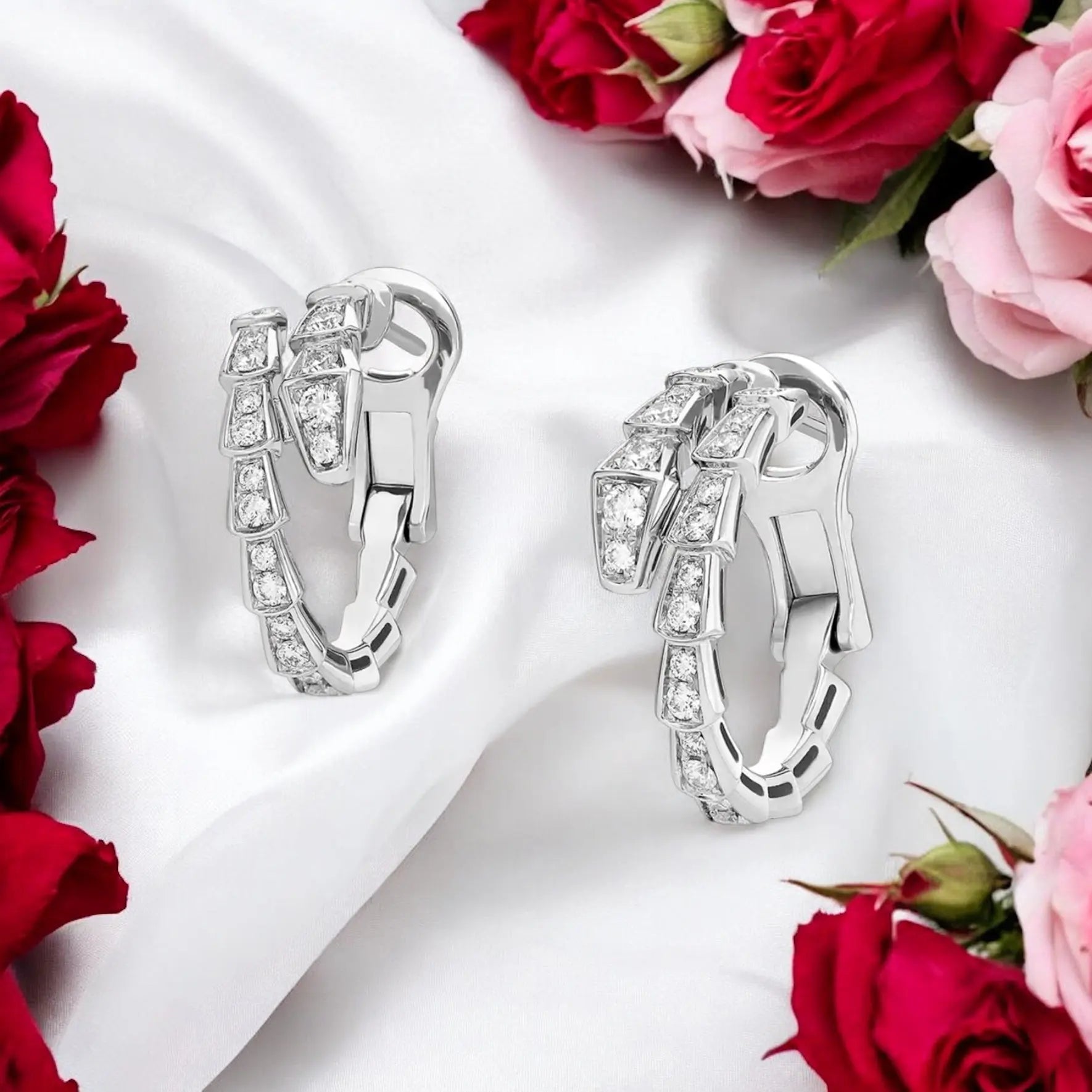 Boucles d'oreilles Serpentin MEYLICHARM JEWELRY