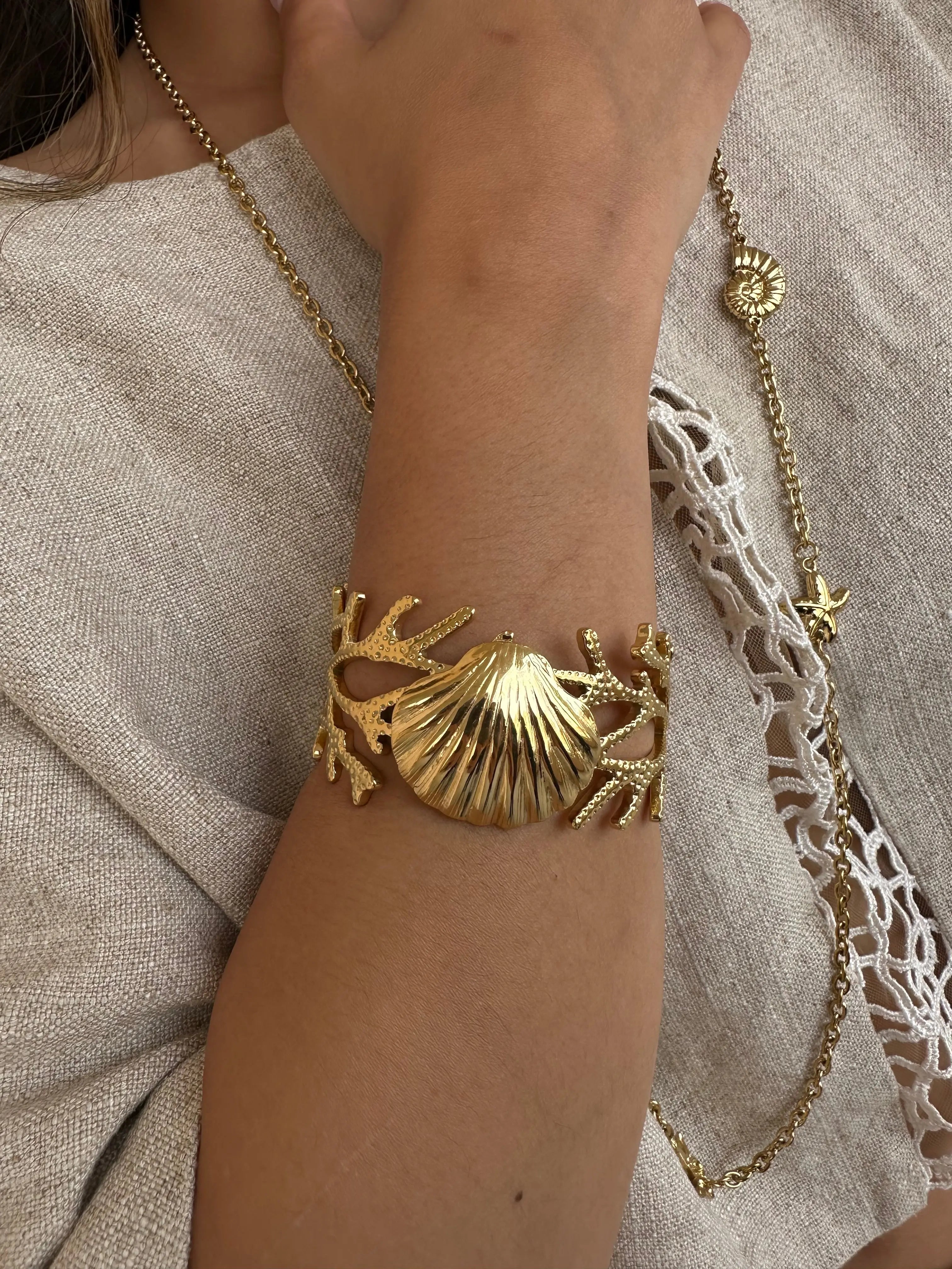 Bracelet jonc,Odyssée d’Or MEYLICHARM JEWELRY