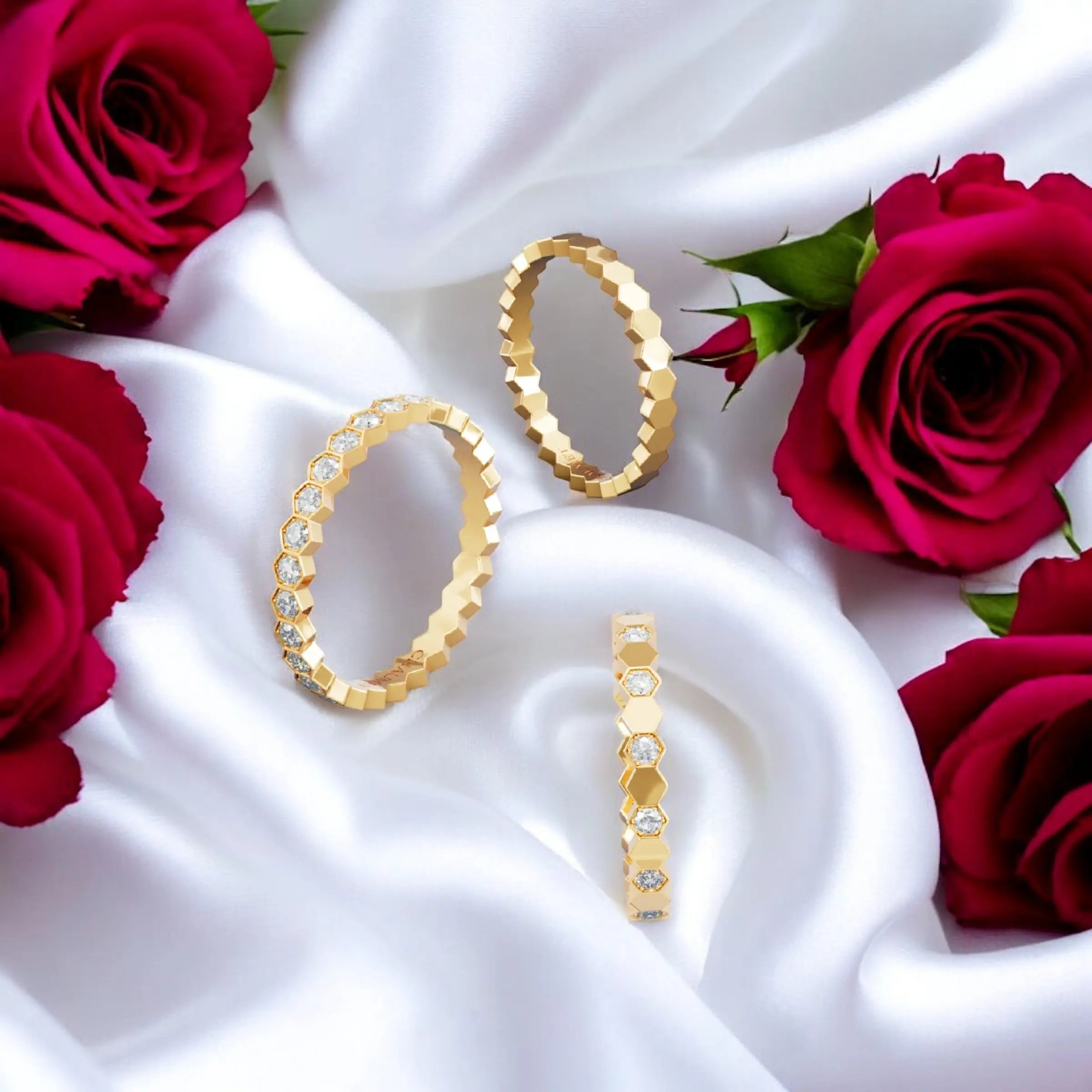 Trio bagues Sweet bee MEYLICHARM JEWELRY